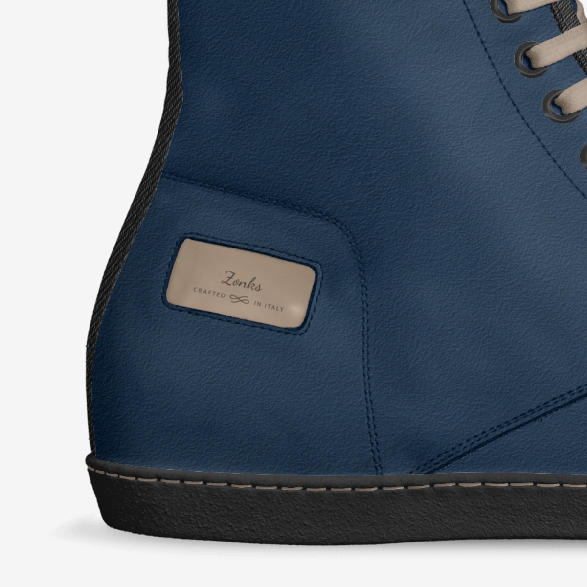 Zonks custom made in Italy shoes by Ezsimon Mcphail | Detail view