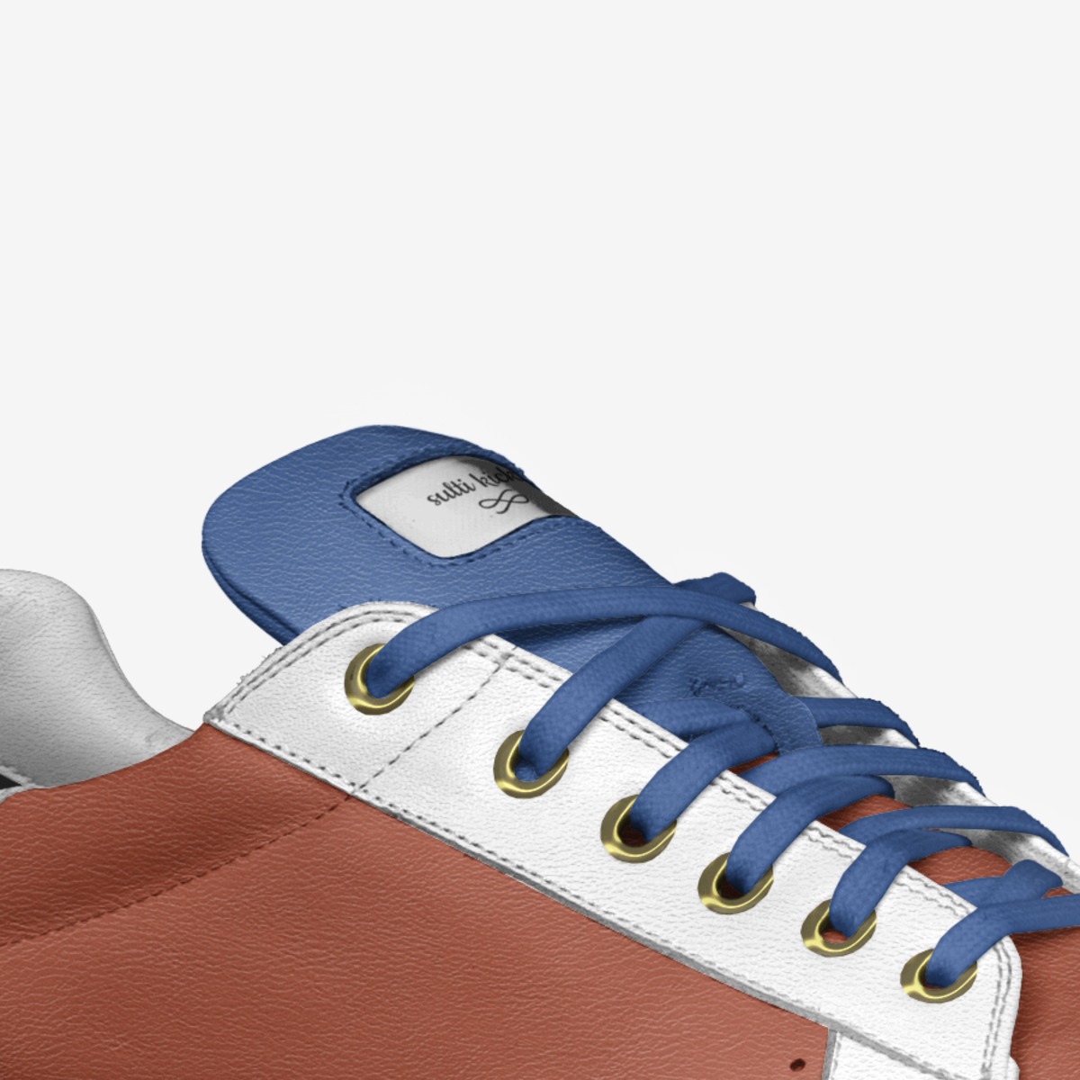 sulti kicks custom made in Italy shoes by Sultan Alshehri | Detail view