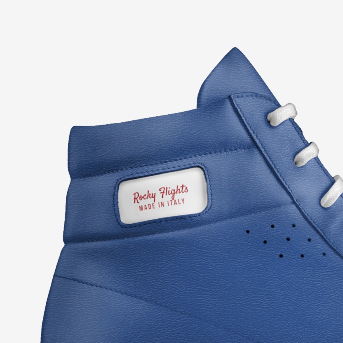 Rocky Flights custom made in Italy shoes by Rocky Balboa | Detail view