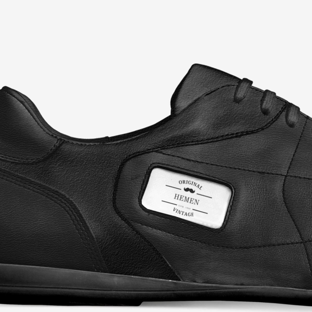 Hemen custom made in Italy shoes by Dhaval Pancholi | Detail view
