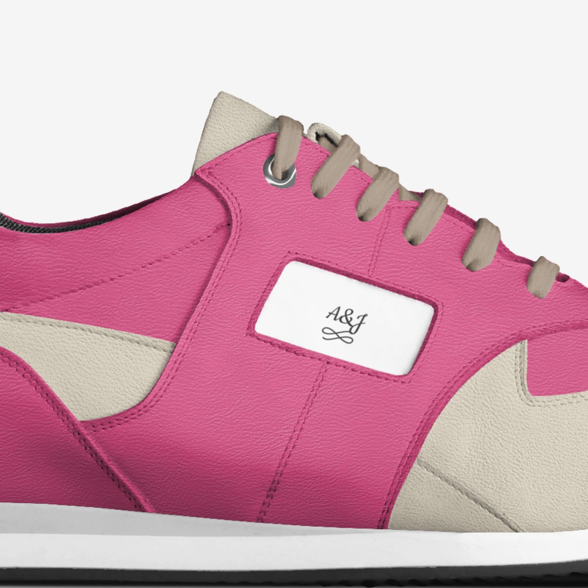 A&J custom made in Italy shoes by Jakayla Townes | Detail view