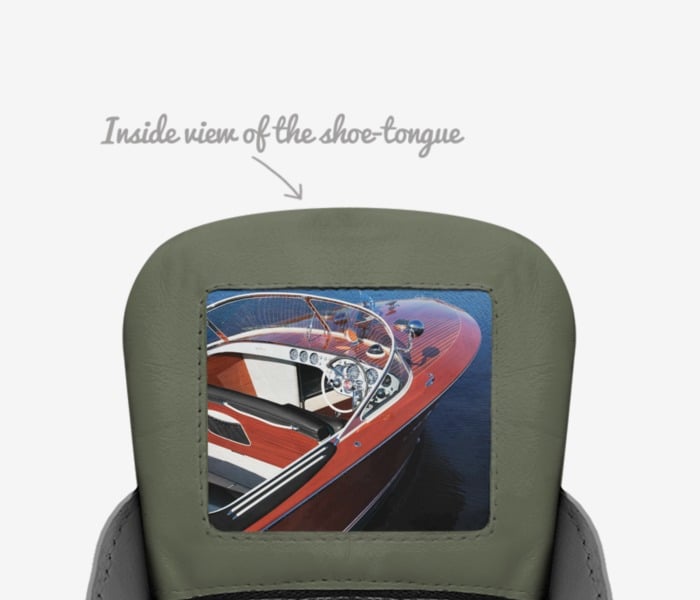 0 custom made in Italy shoes by Tyler Perry | Tongue view