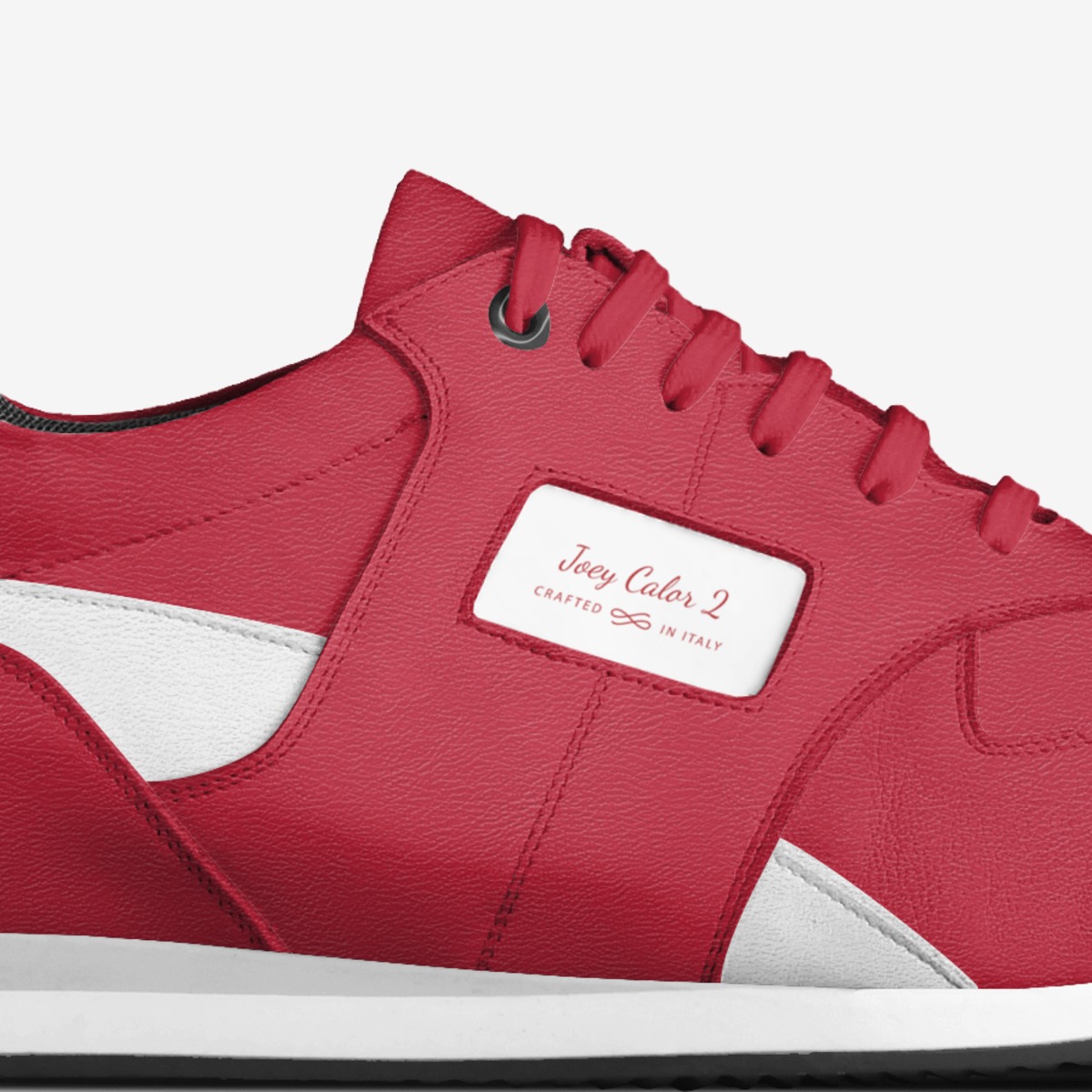 Joey Calor 2 custom made in Italy shoes by Joseph Smith | Detail view