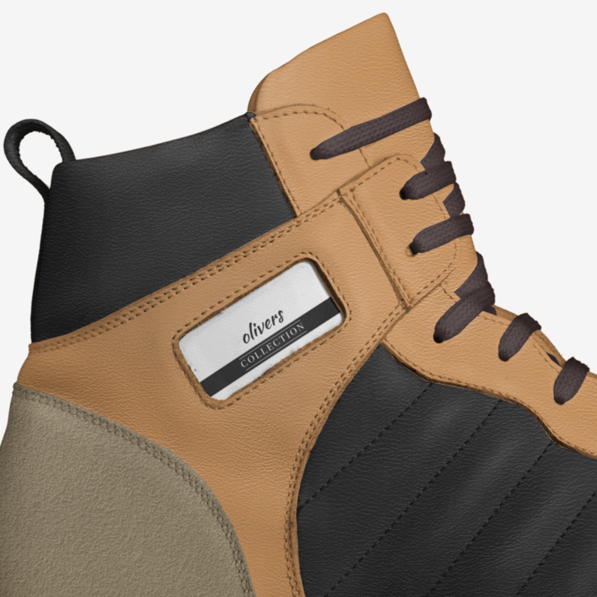 olivers custom made in Italy shoes by Oliver Hawkins | Detail view