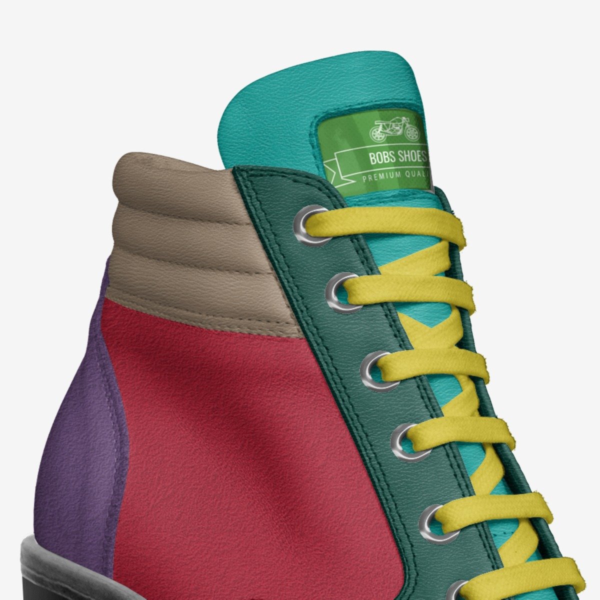 Bobs Shoes custom made in Italy shoes by Dave Cropley | Detail view
