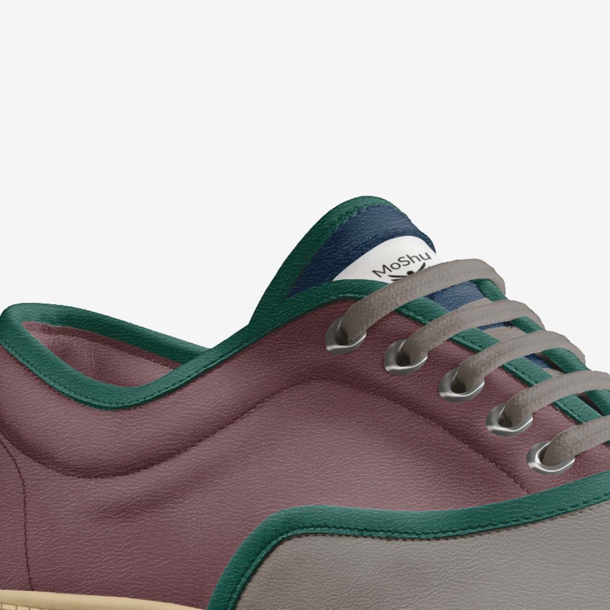 MoShu custom made in Italy shoes by Maria Shishkina | Detail view