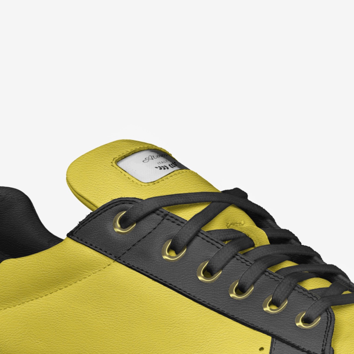 Atmos custom made in Italy shoes by Jeff | Detail view