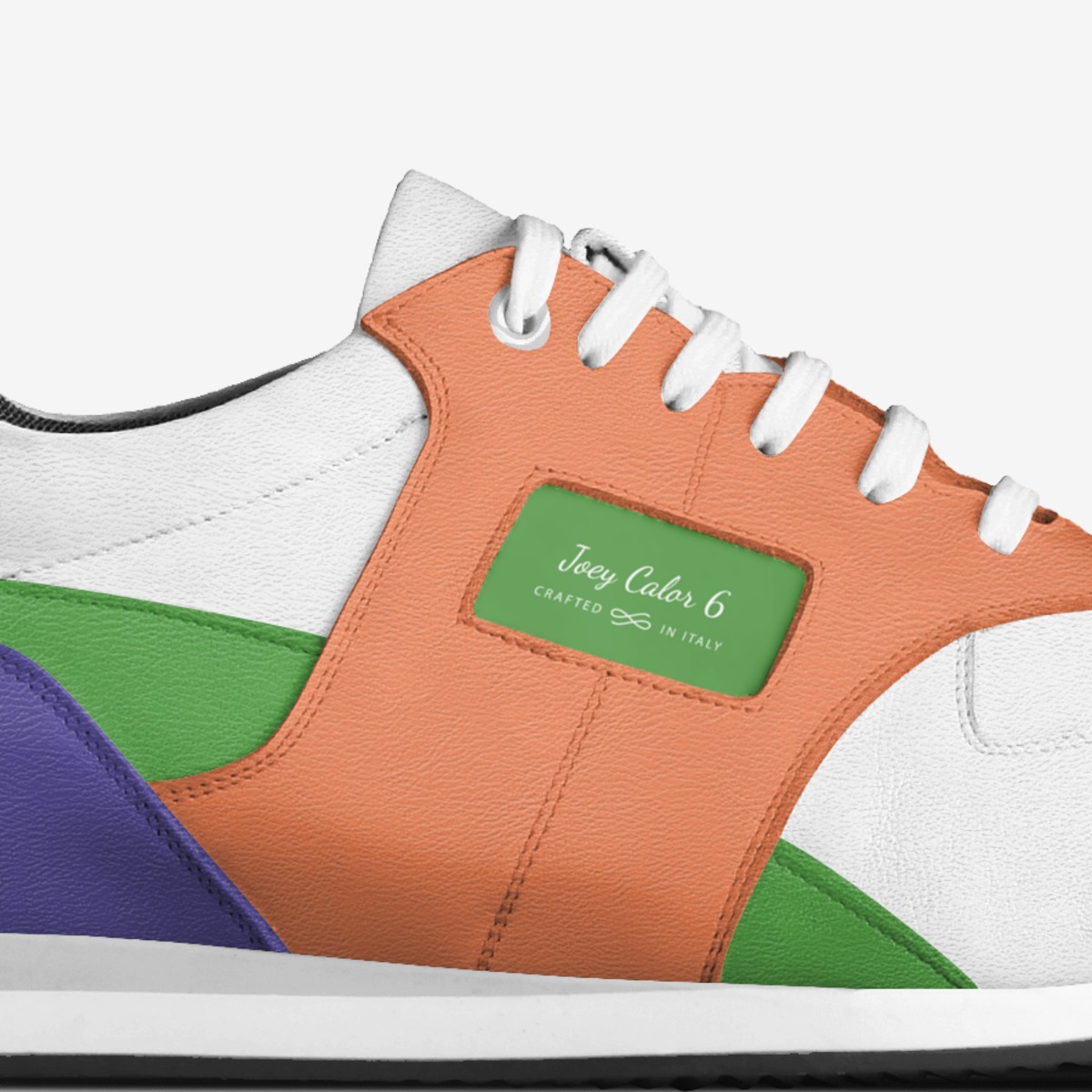 Joey Calor 6 custom made in Italy shoes by Joseph Smith | Detail view