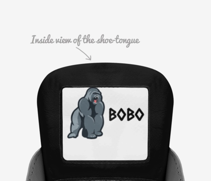 bobo custom made in Italy shoes by Bvjfvbijvbjsdfb | Tongue view