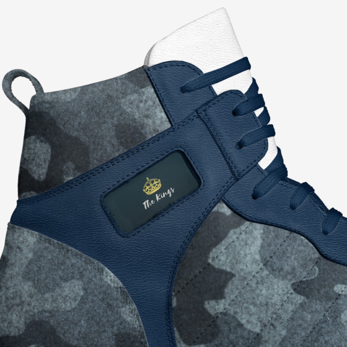 The Kings V100 custom made in Italy shoes by Jacob Mayron King | Detail view