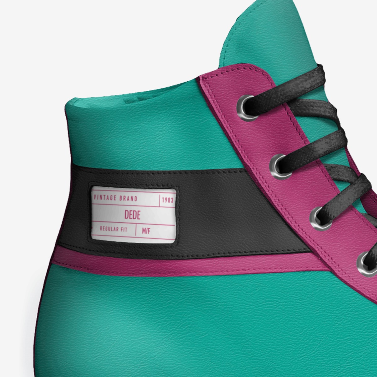 Dede custom made in Italy shoes by Deasia Watkins | Detail view