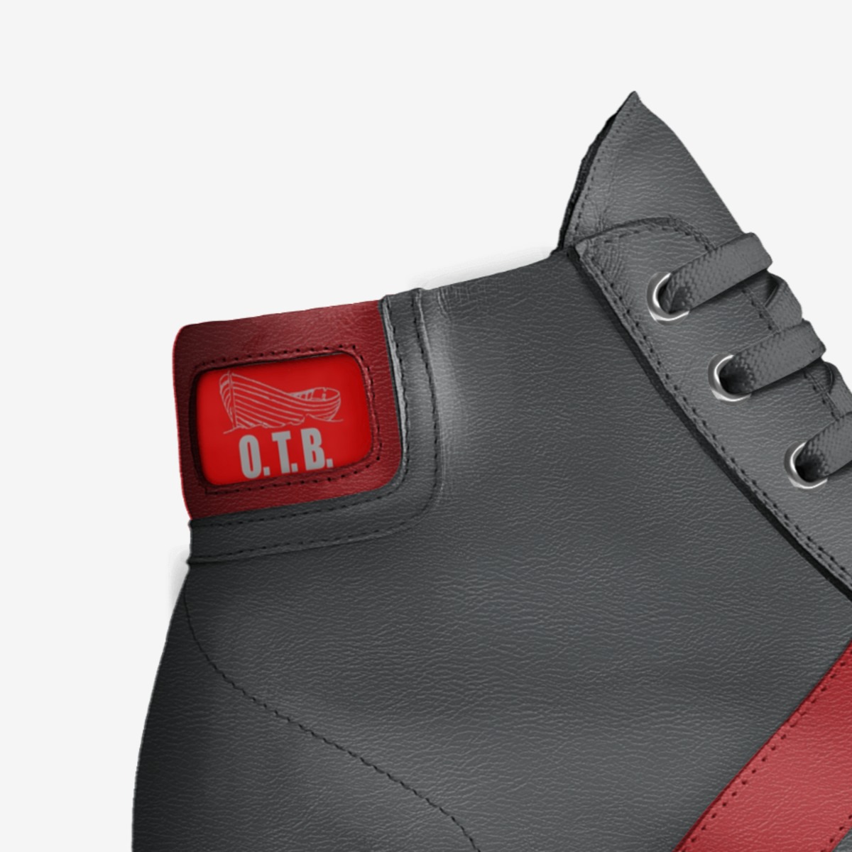 OTB custom made in Italy shoes by Jermaine Donaldson | Detail view