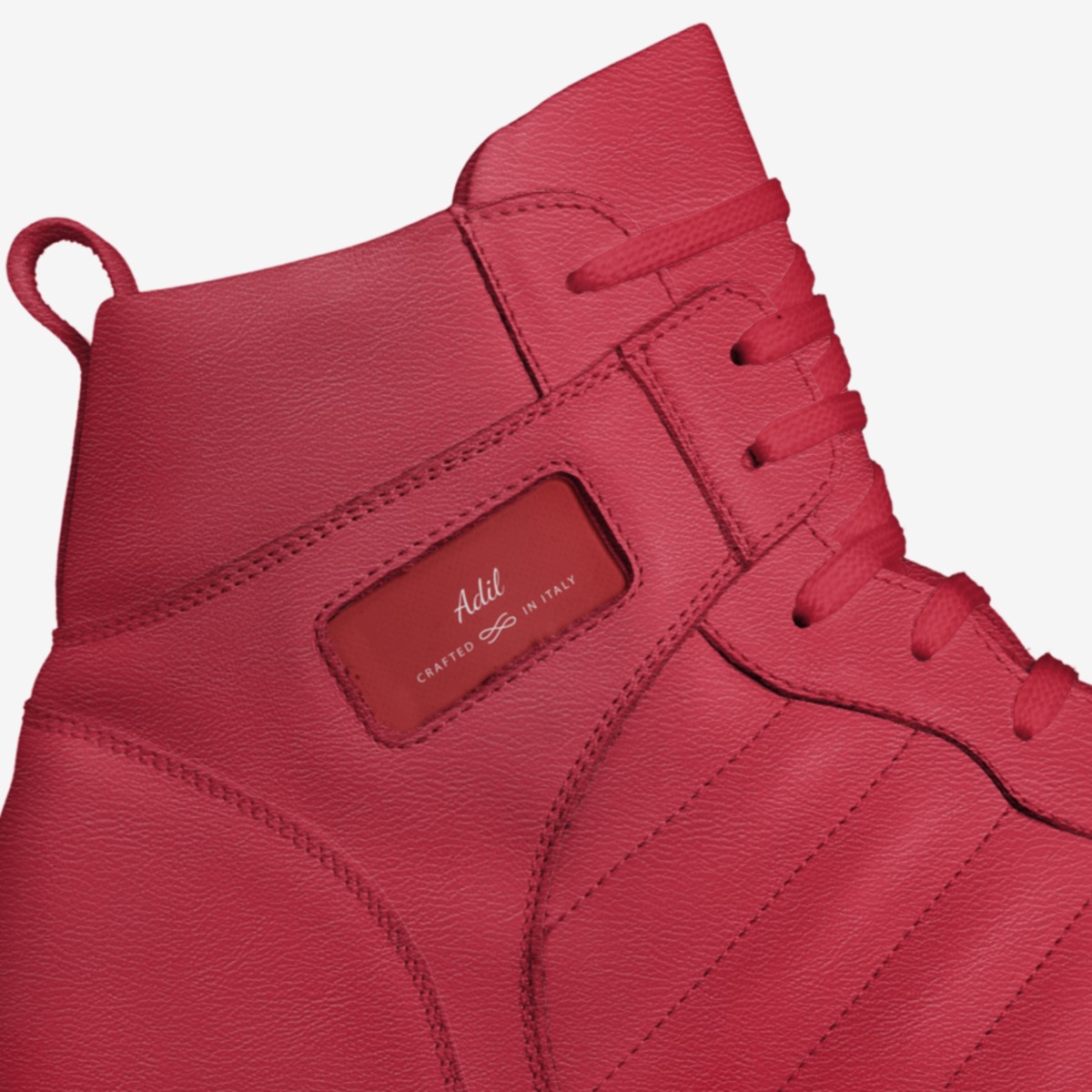 Adil custom made in Italy shoes by Ahmed Al Shehri | Detail view