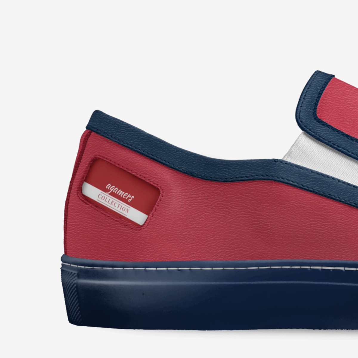 agamers custom made in Italy shoes by Ambria Papworth | Detail view