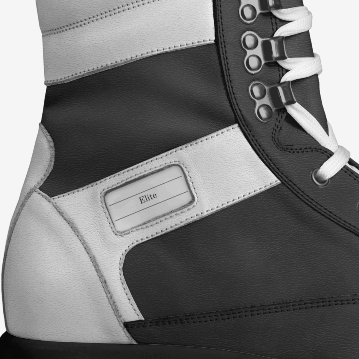 Oreos custom made in Italy shoes by Ziggy | Detail view