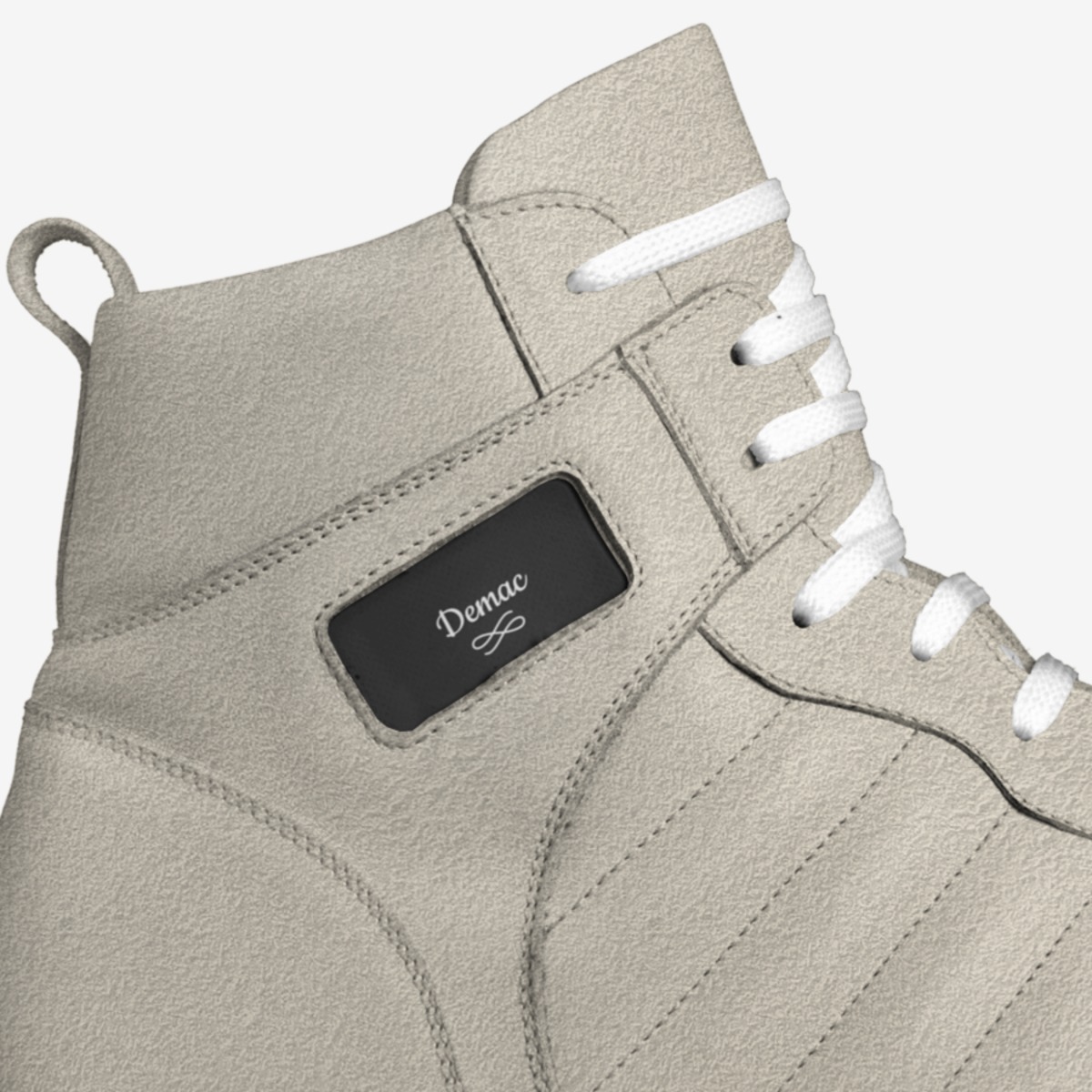 Demac custom made in Italy shoes by Demarcus Mccullough | Detail view