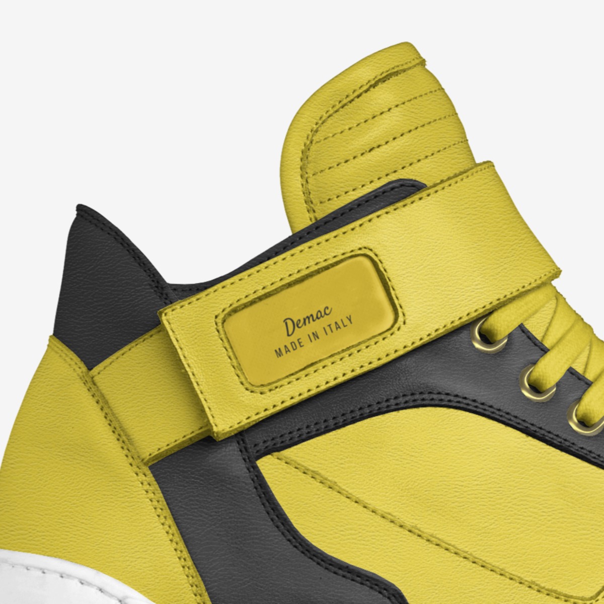 Demac custom made in Italy shoes by Demarcus Mccullough | Detail view