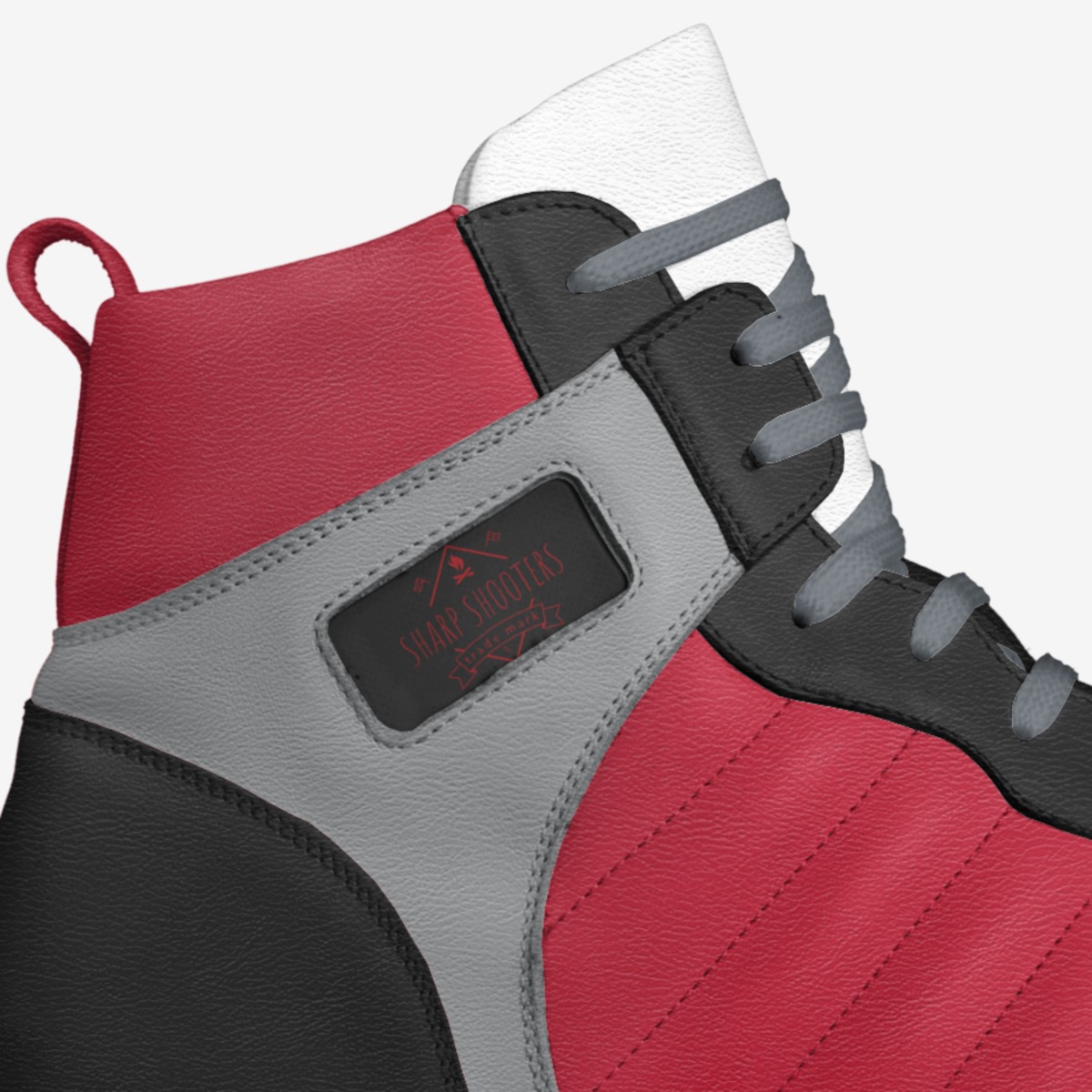 Sharp Shooters custom made in Italy shoes by Conor Wirth | Detail view