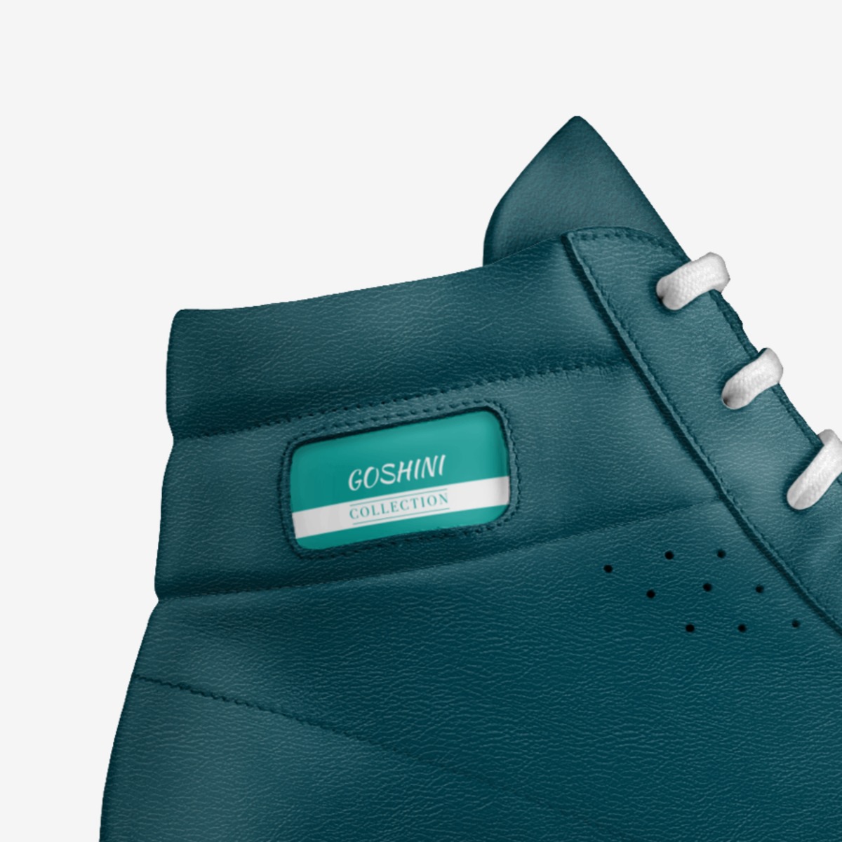 GOSHINI custom made in Italy shoes by Christopher Nix | Detail view