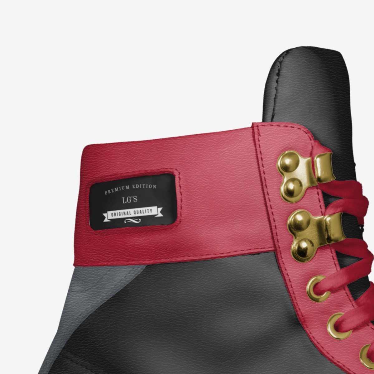 lg's  custom made in Italy shoes by Leon Mason Gagne | Detail view