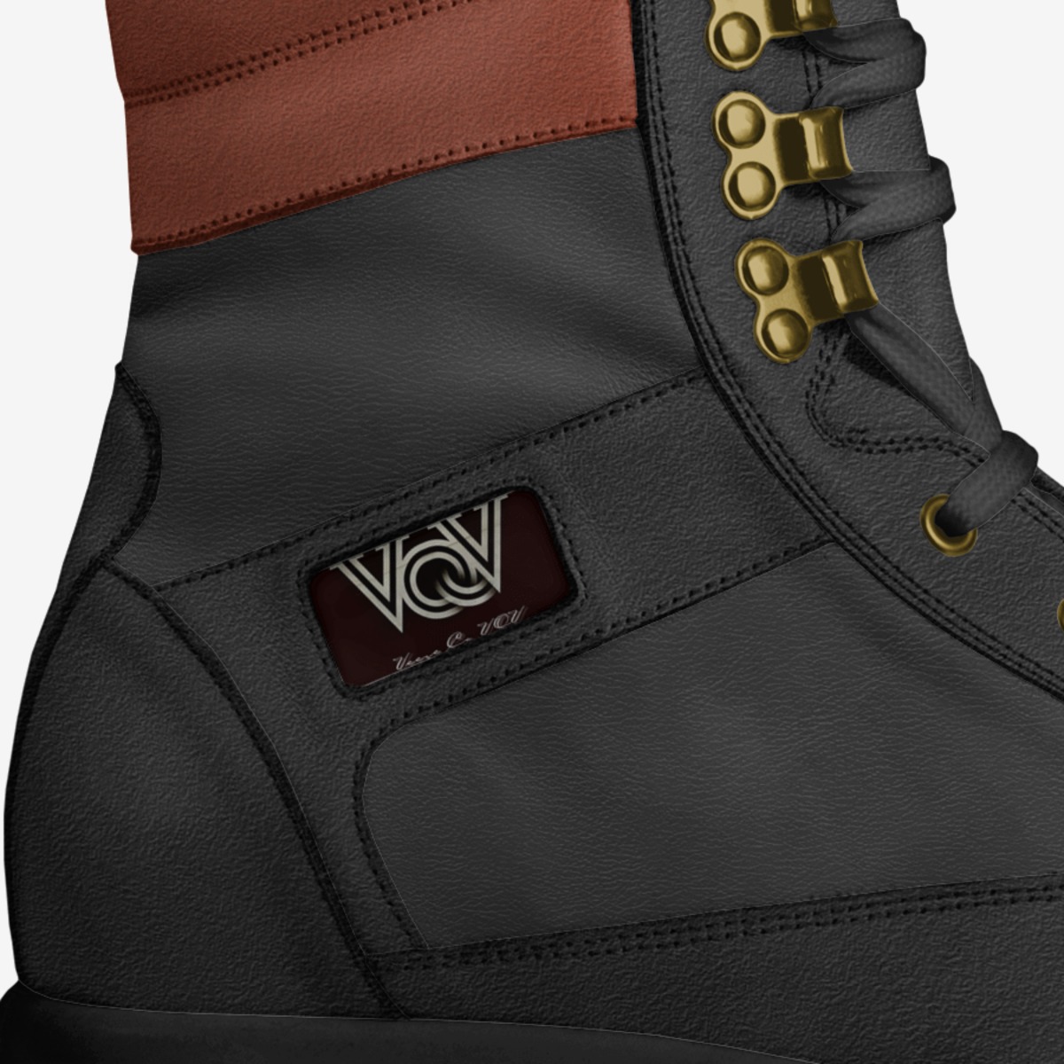 VC custom made in Italy shoes by Vince Williams | Detail view