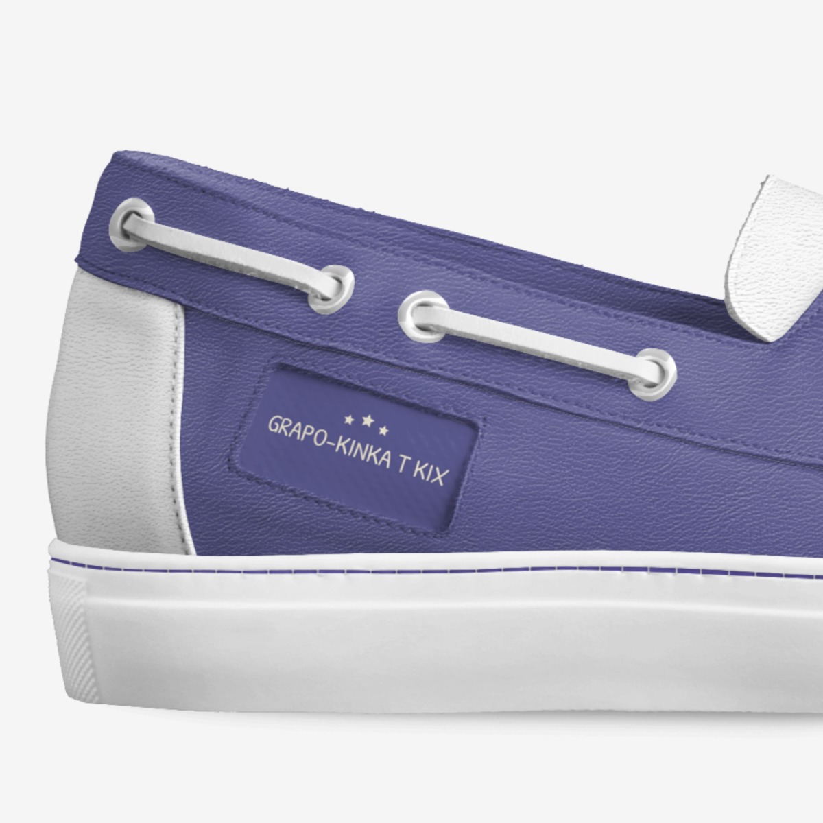 Grapo-Kinka T Kix custom made in Italy shoes by Kinka T Kix | Detail view