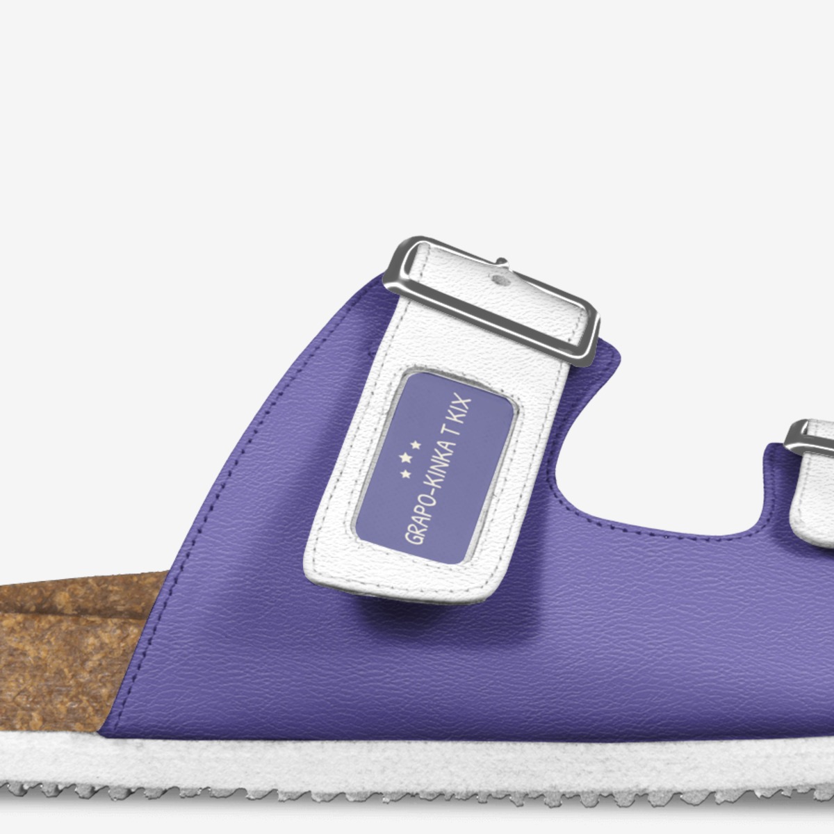 Grapo-Kinka T Kix custom made in Italy shoes by Kinka T Kix | Detail view