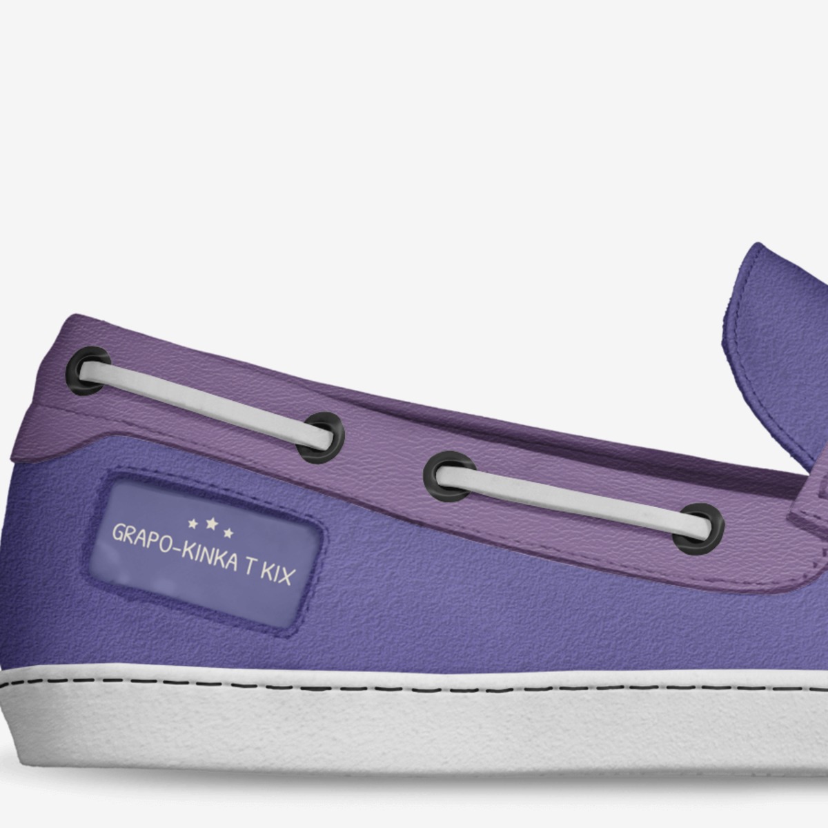 Grapo-Kinka T Kix custom made in Italy shoes by Kinka T Kix | Detail view