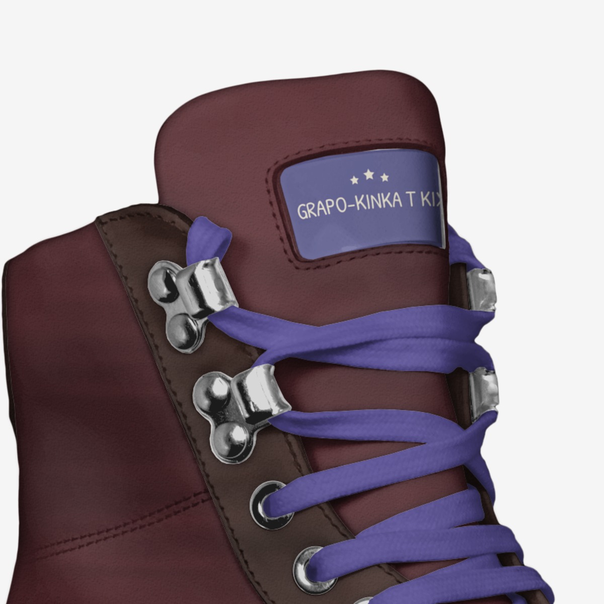 Grapo-Kinka T Kix custom made in Italy shoes by Kinka T Kix | Detail view