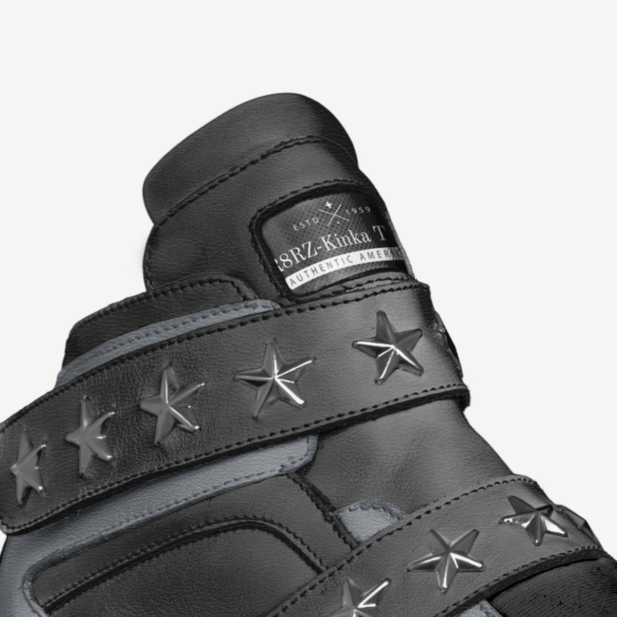 R8RZ-Kinka T Kix custom made in Italy shoes by Kinka T Kix | Detail view