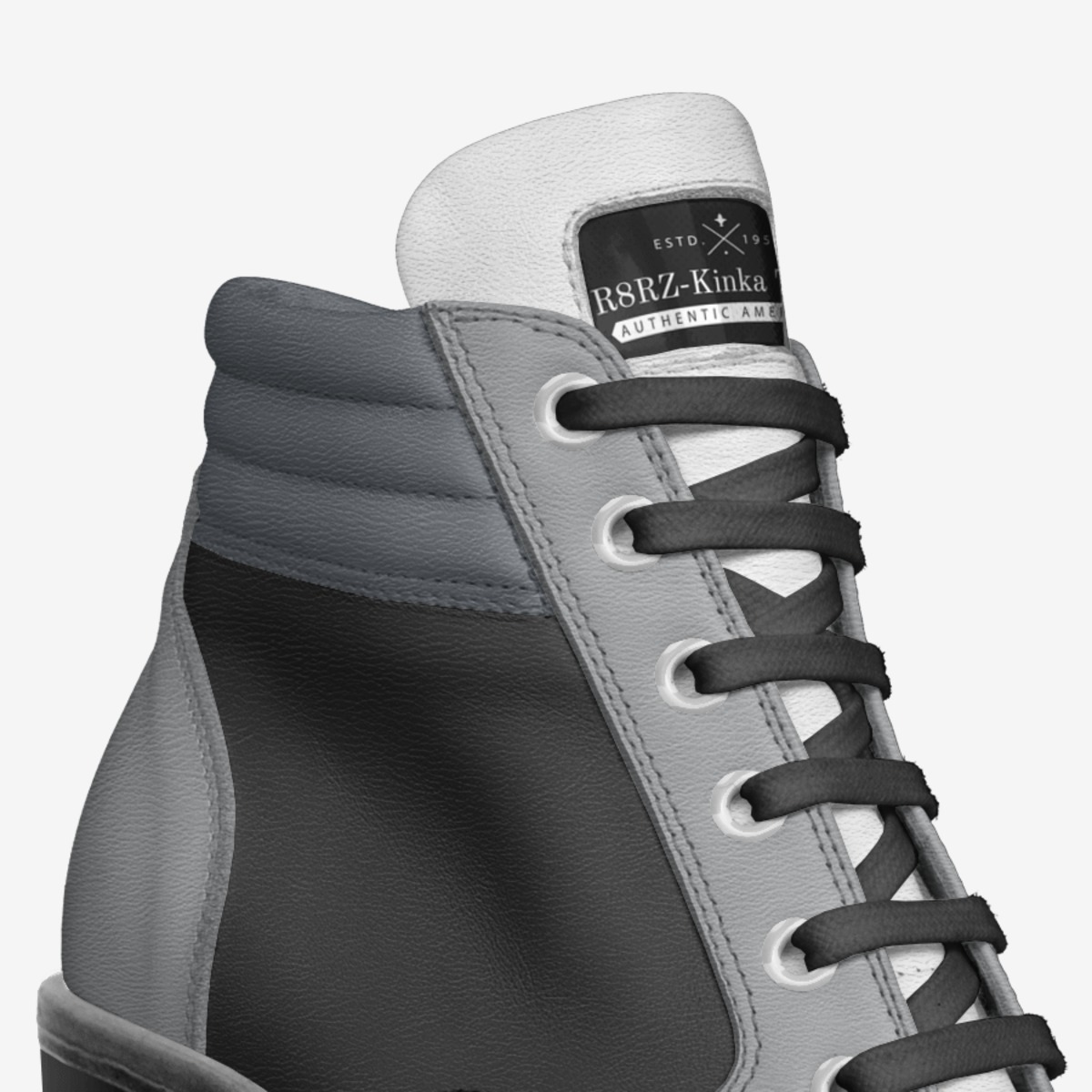 R8RZ-Kinka T Kix custom made in Italy shoes by Kinka T Kix | Detail view