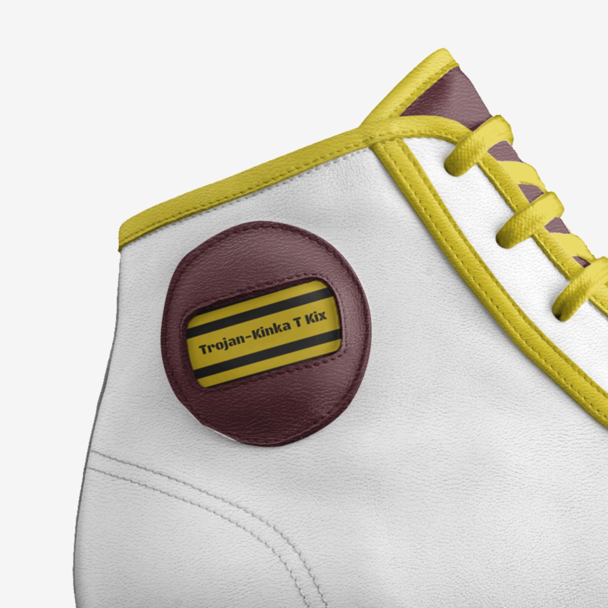 Trojan-Kinka T Kix custom made in Italy shoes by Kinka T Kix | Detail view