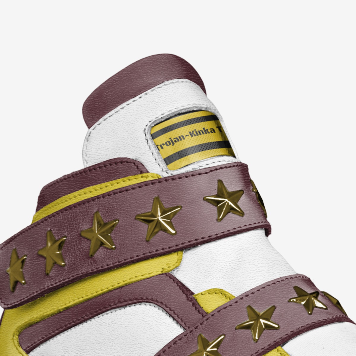 Trojan-Kinka T Kix custom made in Italy shoes by Kinka T Kix | Detail view