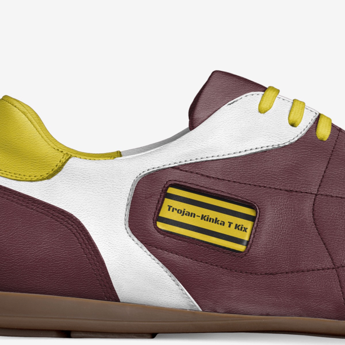 Trojan-Kinka T Kix custom made in Italy shoes by Kinka T Kix | Detail view
