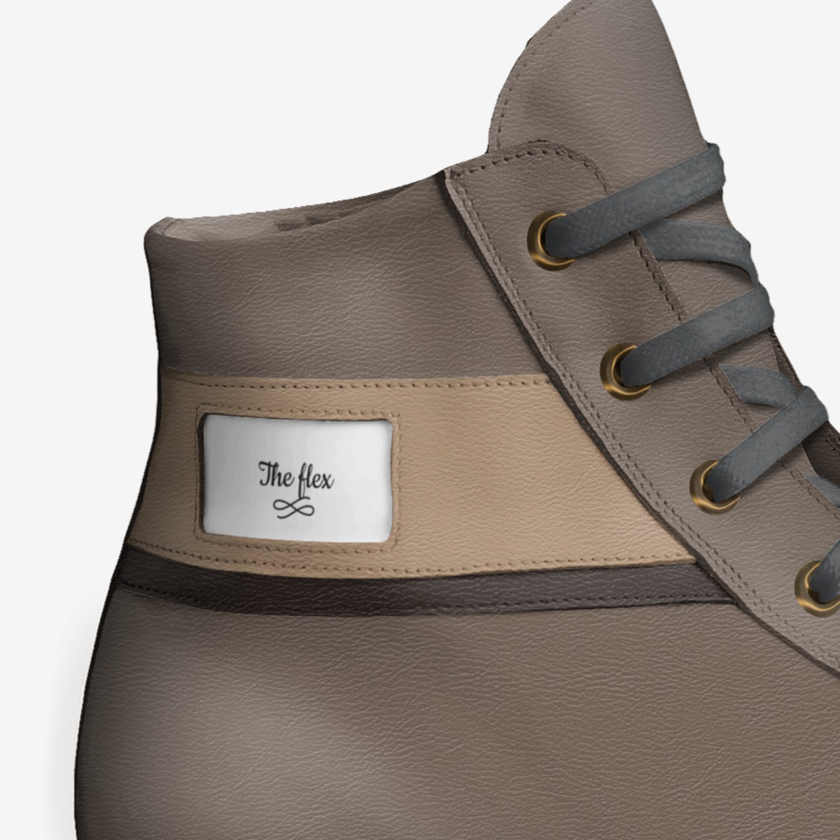 The flex custom made in Italy shoes by Jack Walmsley | Detail view