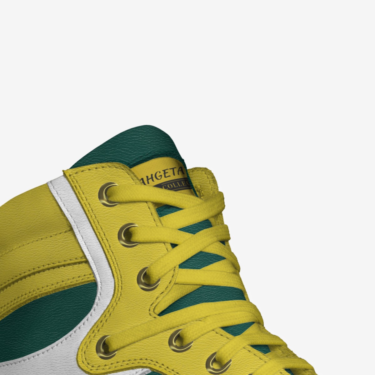 Cheddar custom made in Italy shoes by Scott Thomas | Detail view