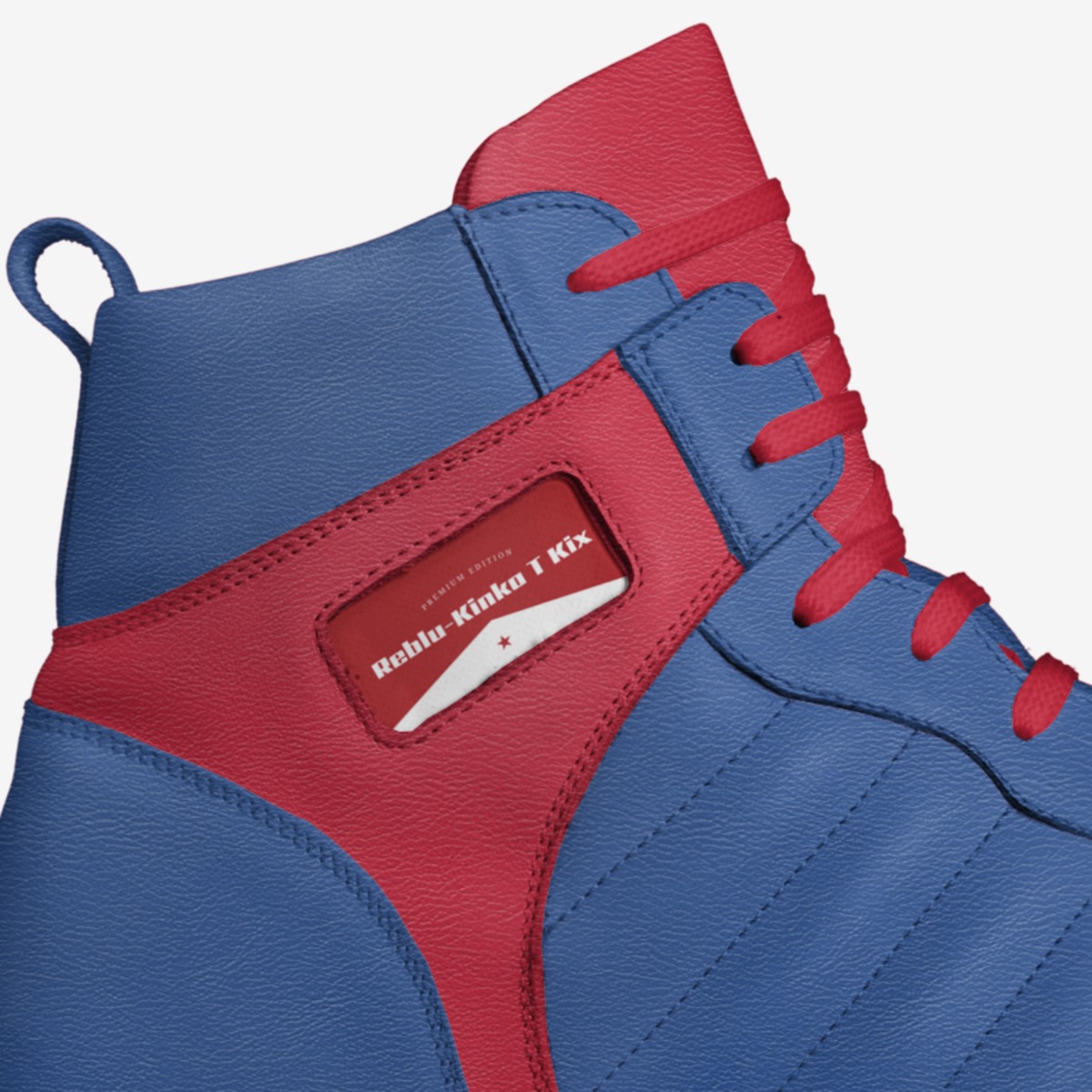 Reblu-Kinka T Kix custom made in Italy shoes by Kinka T Kix | Detail view