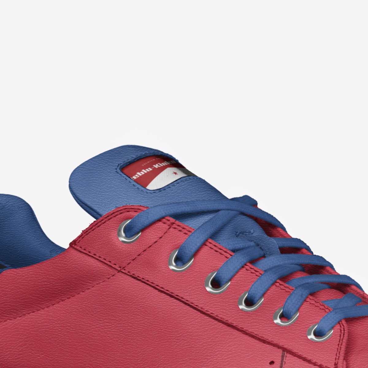 Reblu-Kinka T Kix custom made in Italy shoes by Kinka T Kix | Detail view