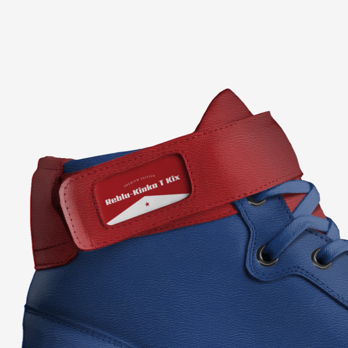 Reblu-Kinka T Kix custom made in Italy shoes by Kinka T Kix | Detail view