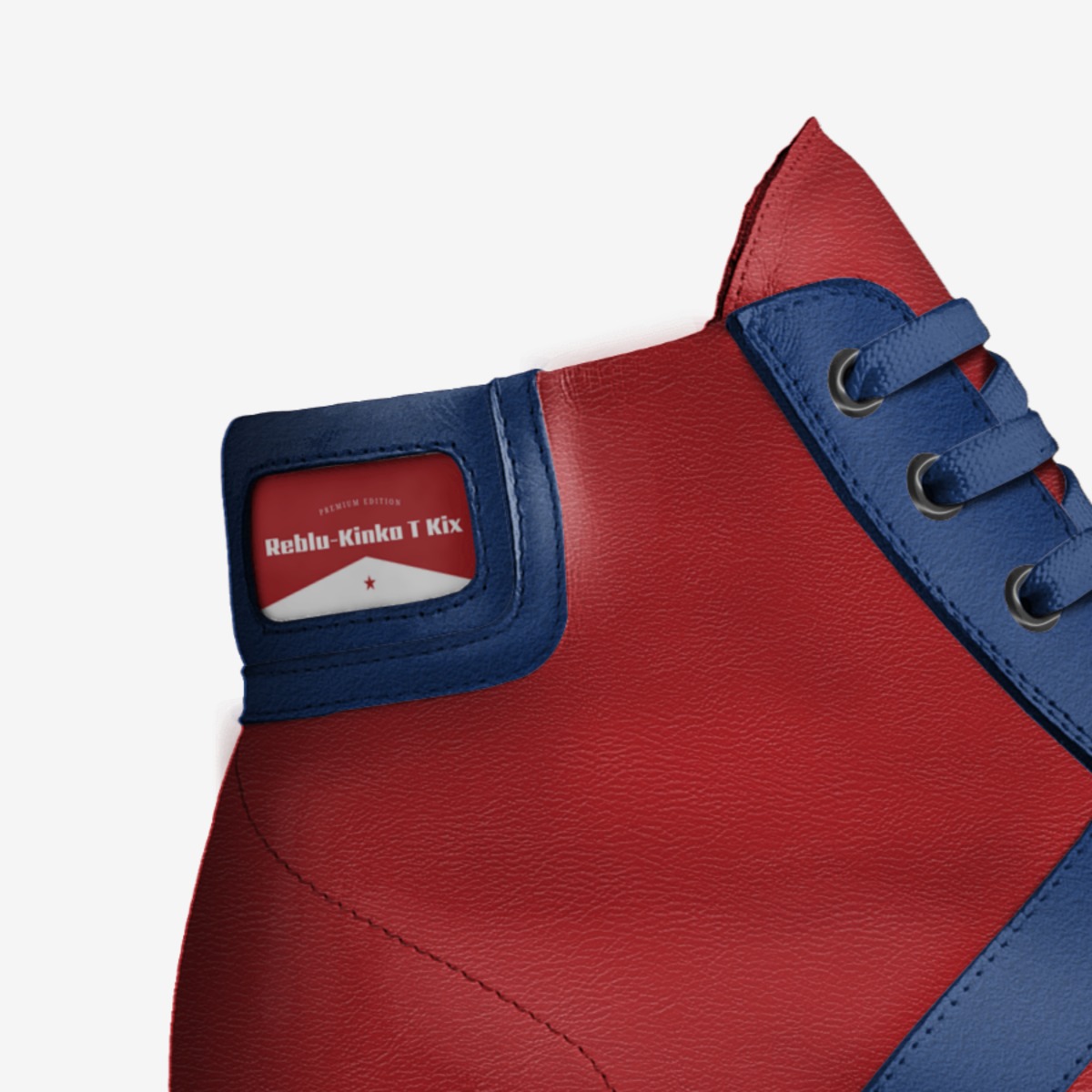 Reblu-Kinka T Kix custom made in Italy shoes by Kinka T Kix | Detail view