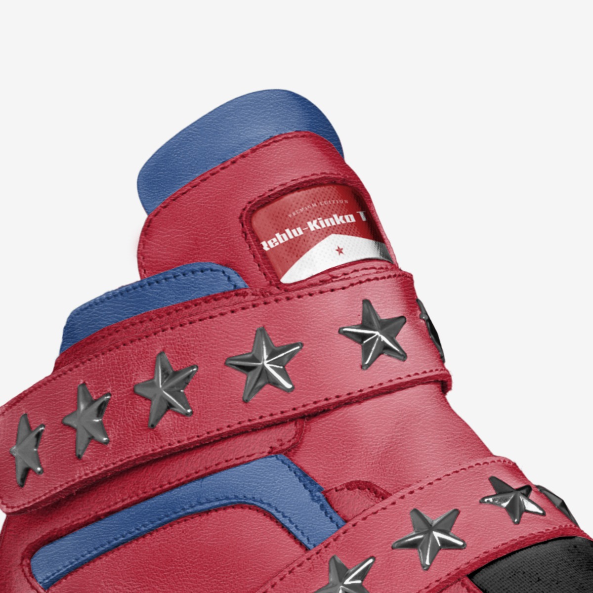 Reblu-Kinka T Kix custom made in Italy shoes by Kinka T Kix | Detail view