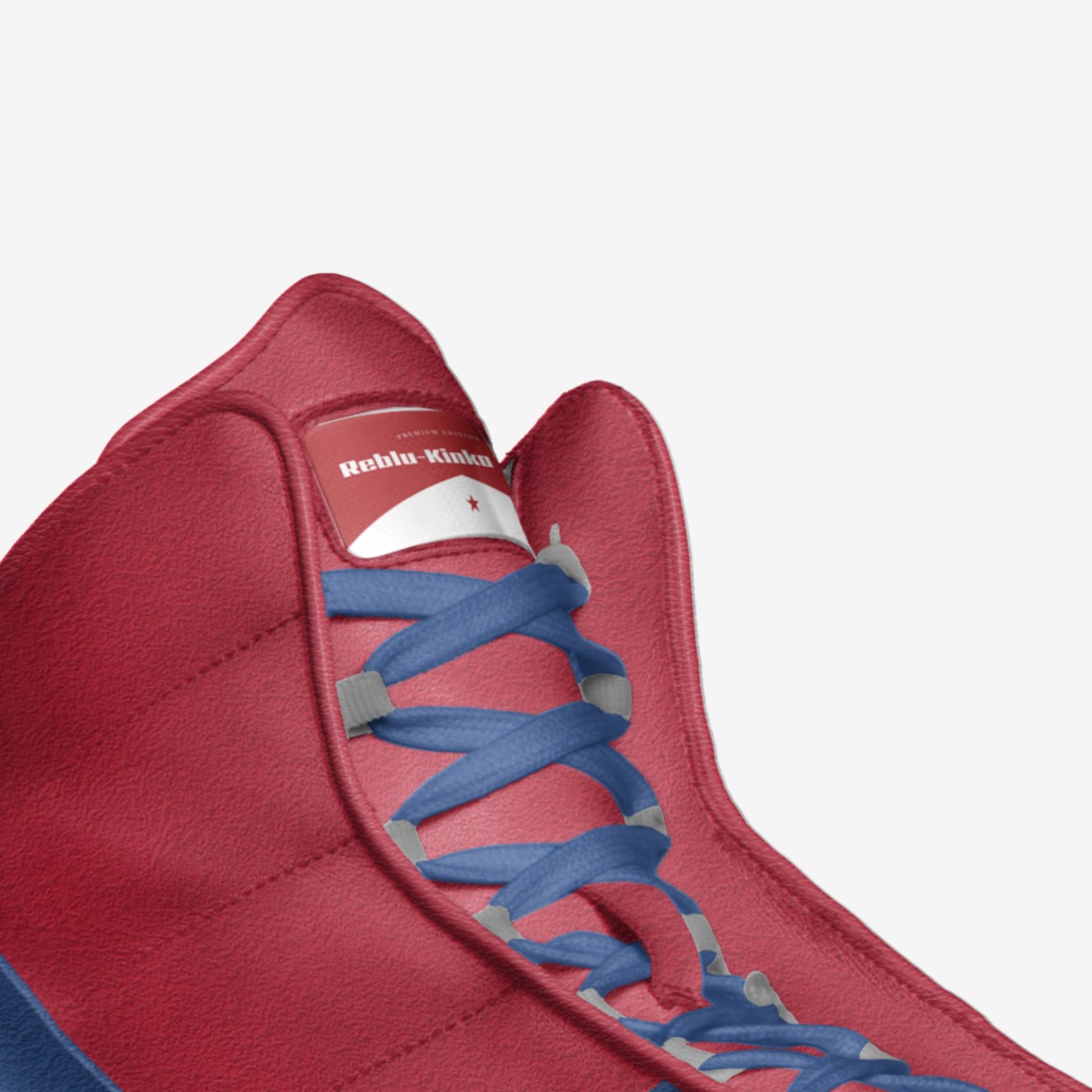 Reblu-Kinka T Kix  A Custom Shoe concept by Kinka T Kix