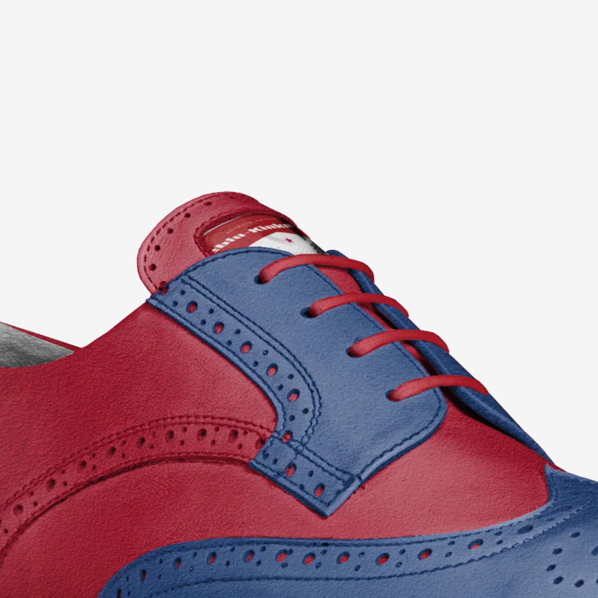 Reblu-Kinka T Kix custom made in Italy shoes by Kinka T Kix | Detail view