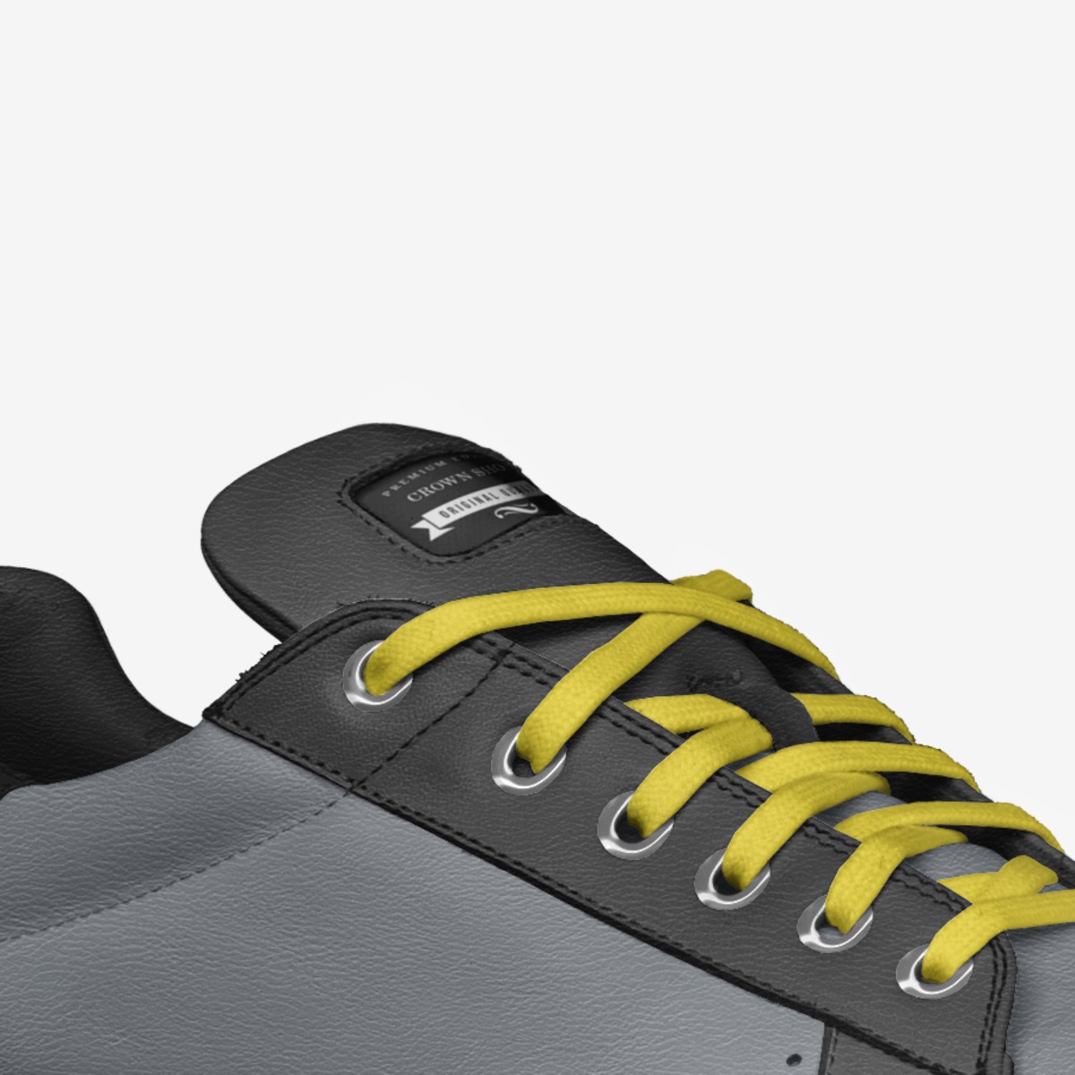Crown shoes custom made in Italy shoes by Timur Keskin | Detail view