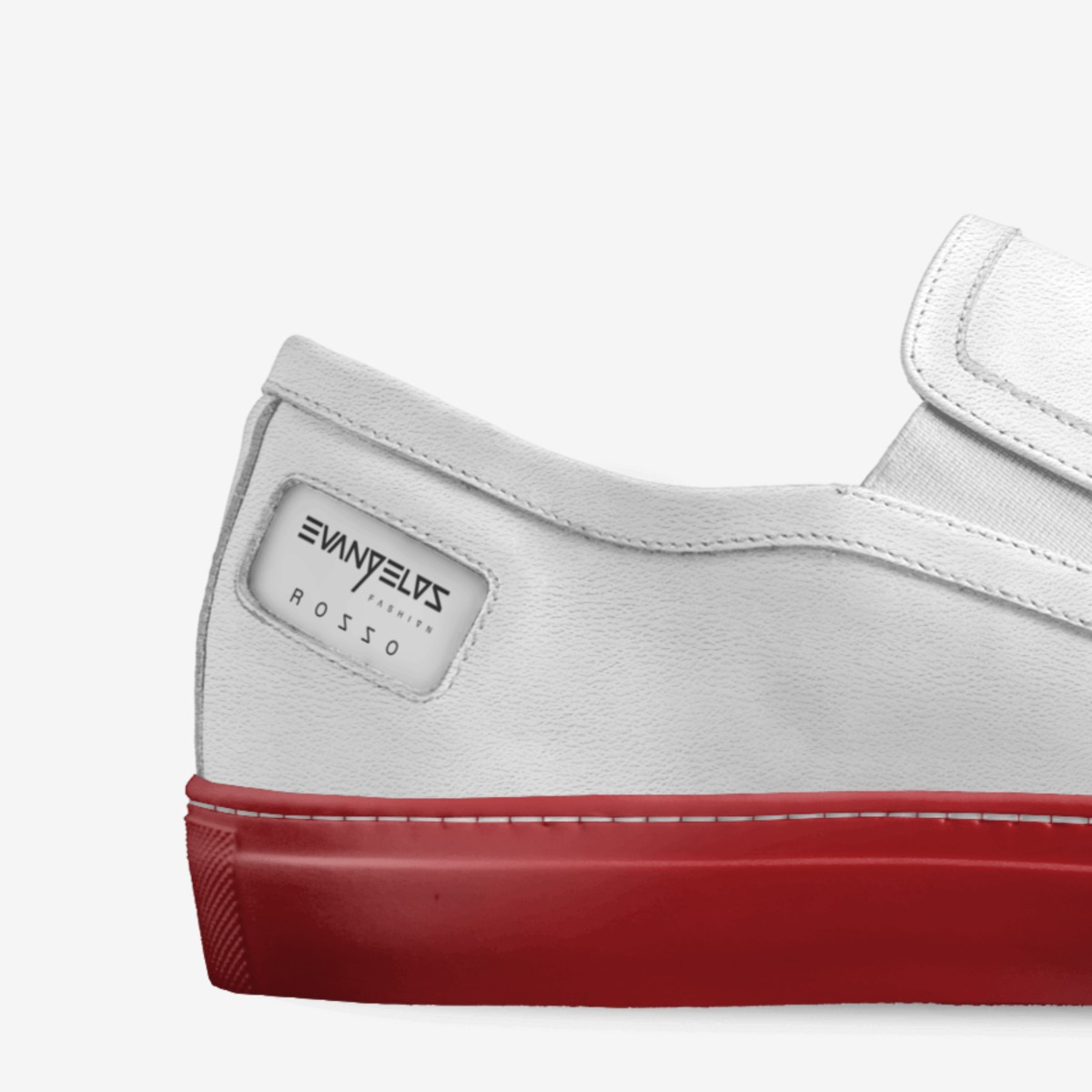 ROSSO custom made in Italy shoes by Evangelos Fashion | Detail view
