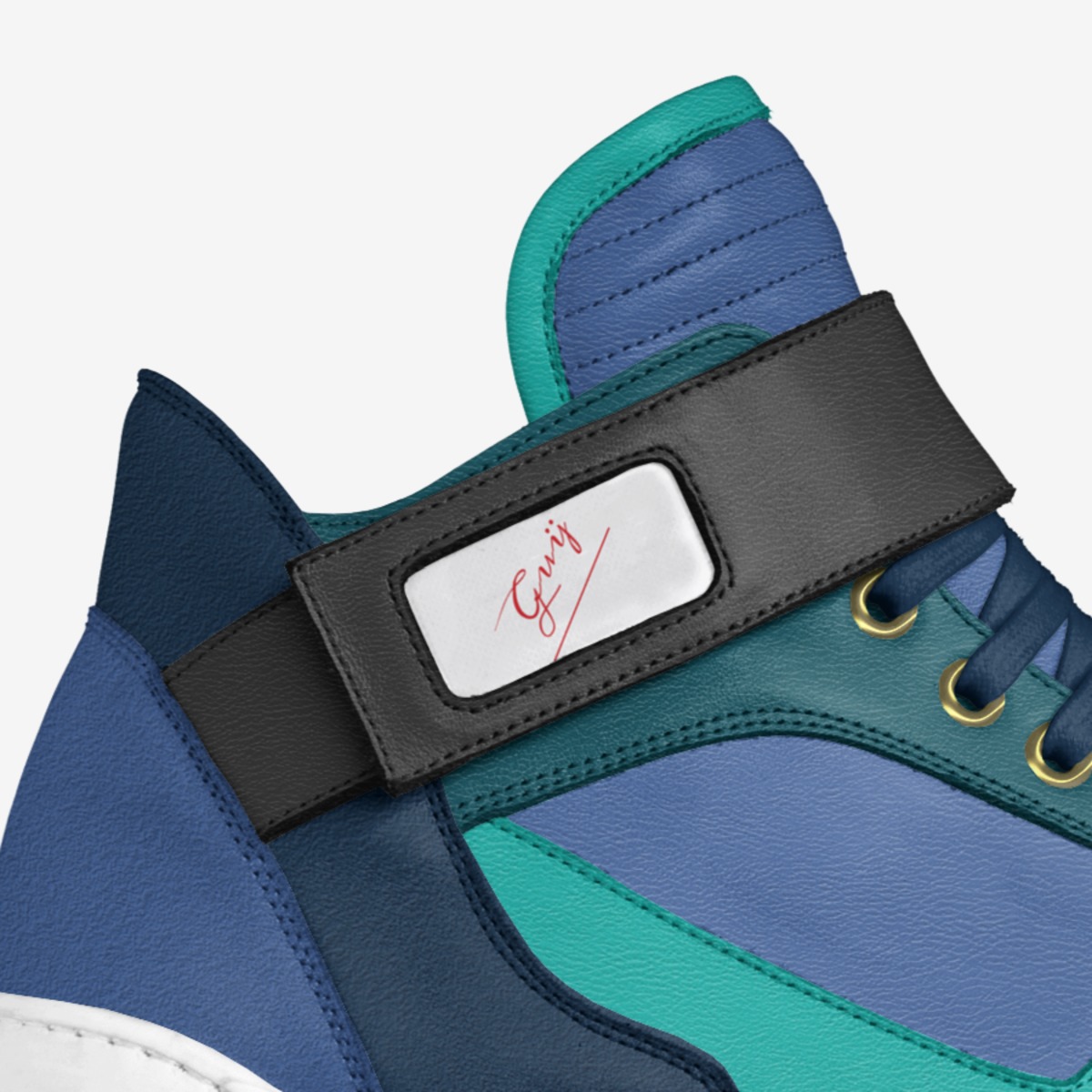 Waves custom made in Italy shoes by Guÿ | Detail view