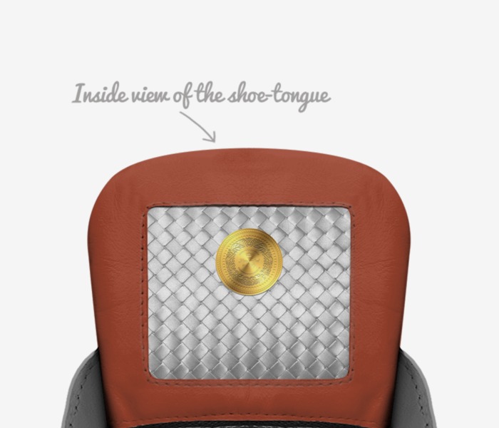 WSS LVT LUX custom made in Italy shoes by Bryan Thomas | Tongue view