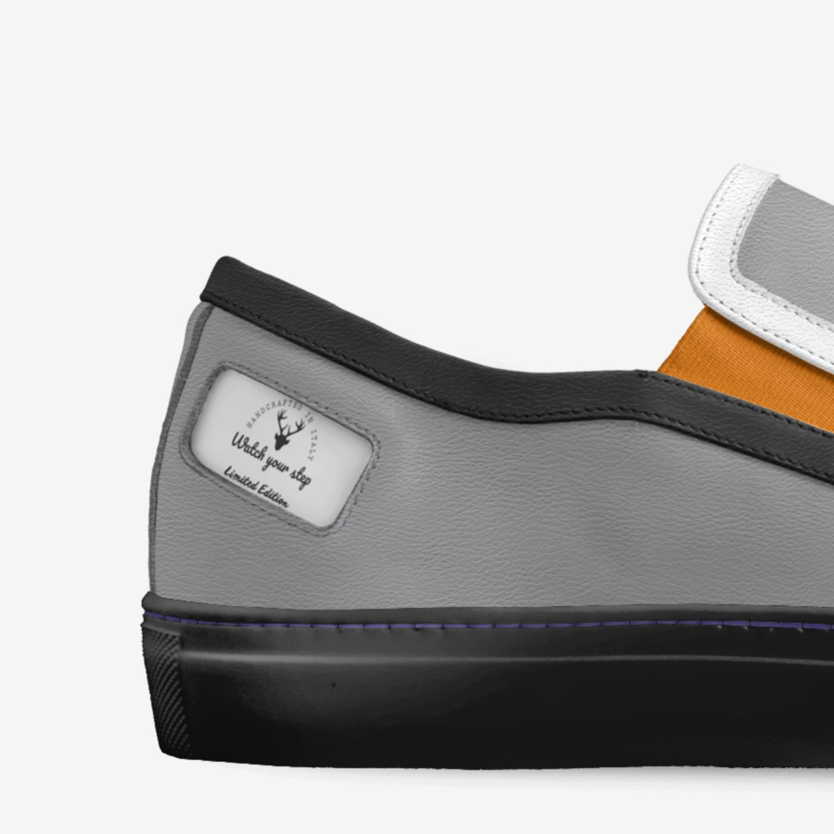 Watch your step custom made in Italy shoes by Tanmay Patel | Detail view