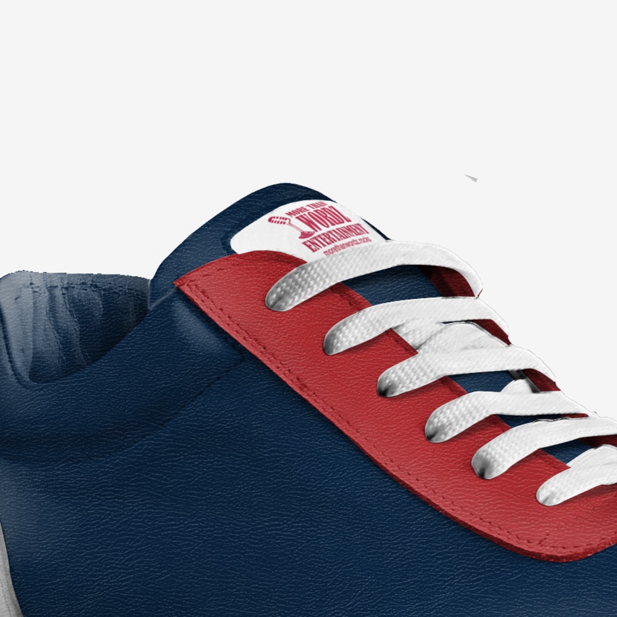 The movement custom made in Italy shoes by Larry Demarcus Hill | Detail view