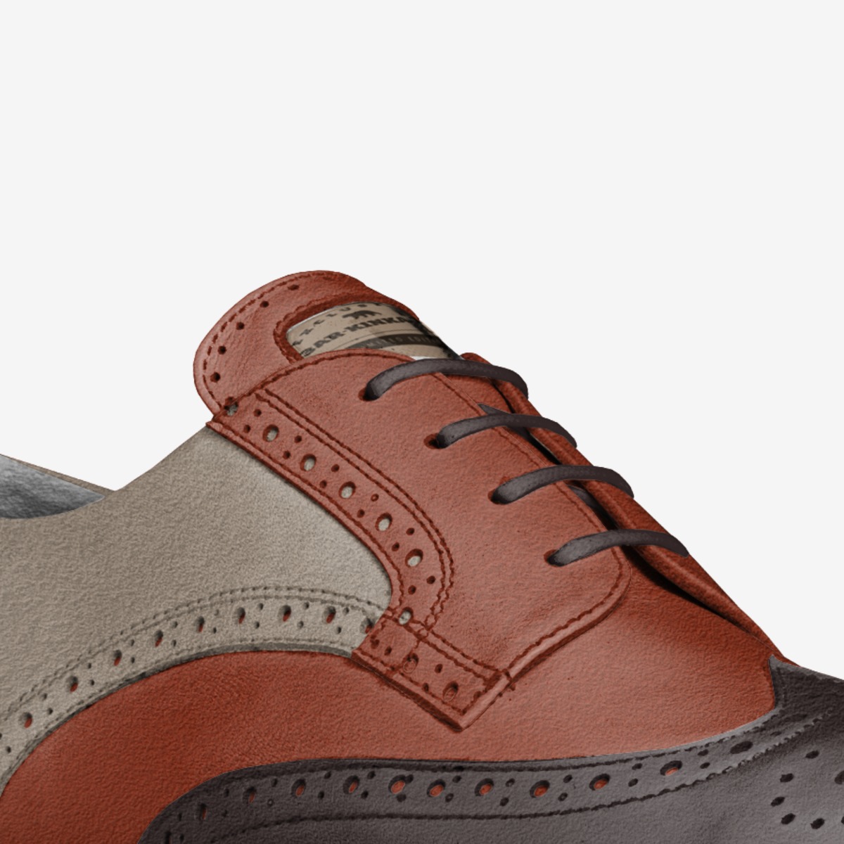 B3AR-Kinka T Kix custom made in Italy shoes by Kinka T Kix | Detail view